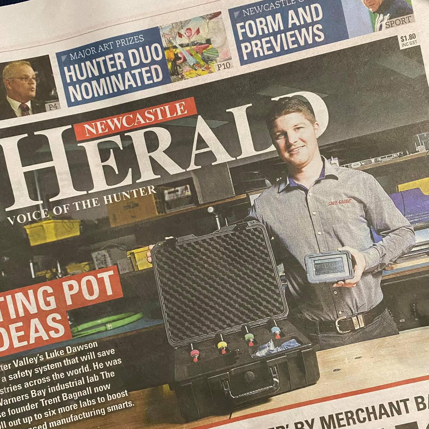 Our Latest  Development Project Safe Gauge Scrolling Digital site Design